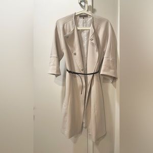 French Style Cotton Trench Coat with belt